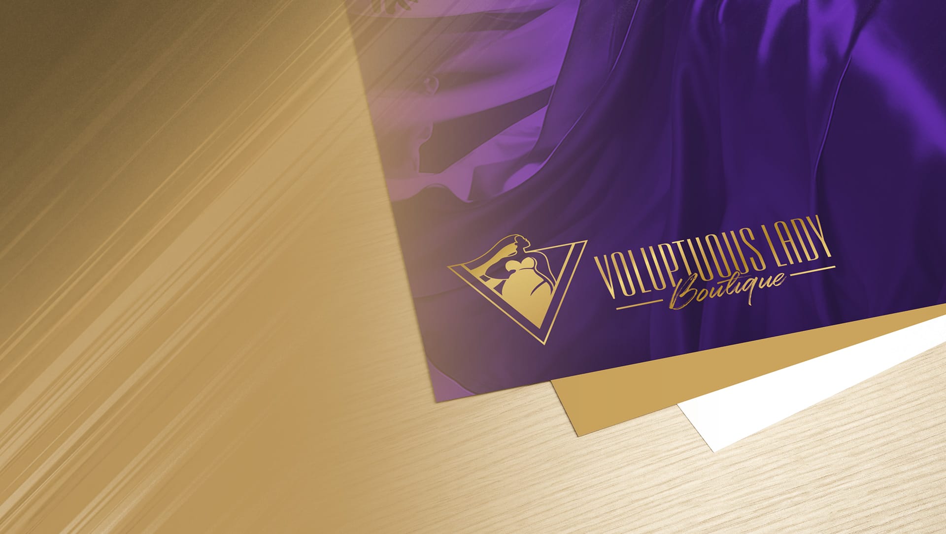 Voluptuous Lady Letterhead Slider